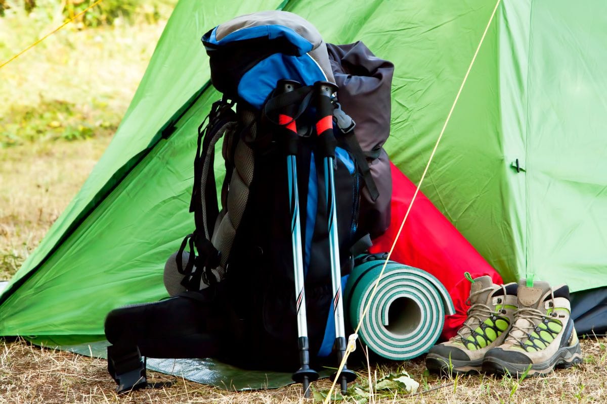 How To Attach Tent To Backpack 